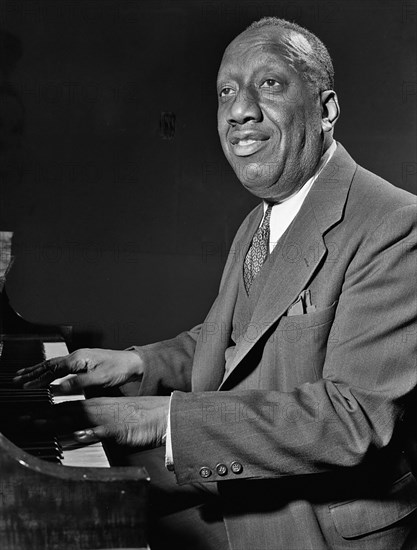 Portrait of James P. (James Price) Johnson ca. May 1946