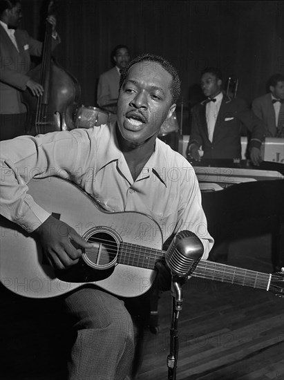 Portrait of Josh White, Café Society (Downtown), New York, N.Y., ca. June 1946