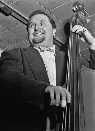 Portrait of Chubby Jackson, Onyx, New York, N.Y., ca. July 1947