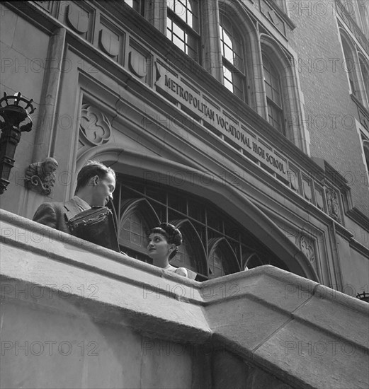 Metropolitan Vocational High School, New York, N.Y., ca. July 1947