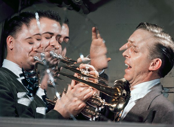 Portrait of Stan Kenton and Buddy Childers, Richmond, Va., 1947 or 1948