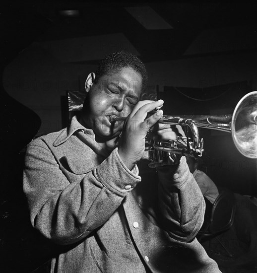 Portrait of Fats Navarro, between 1946 and 1948