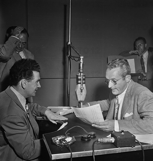 Portrait of Tommy Dorsey, WMCA, New York, N.Y., ca. Oct. 1947