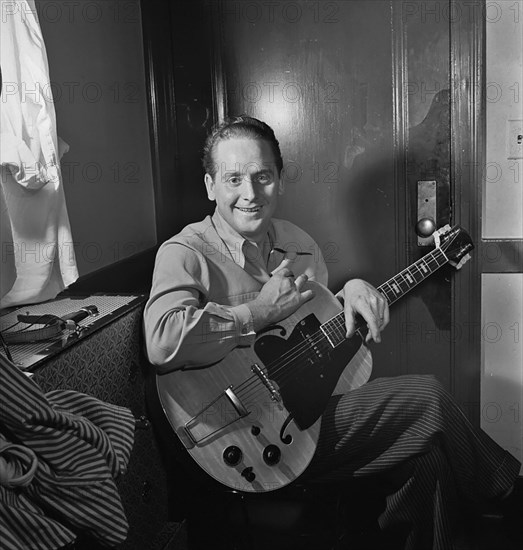 Portrait of Les Paul, New York, N.Y.(?), ca. Jan. 1947