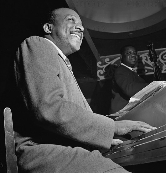 Portrait of Count Basie, Aquarium, New York, N.Y., between 1946 and 1948