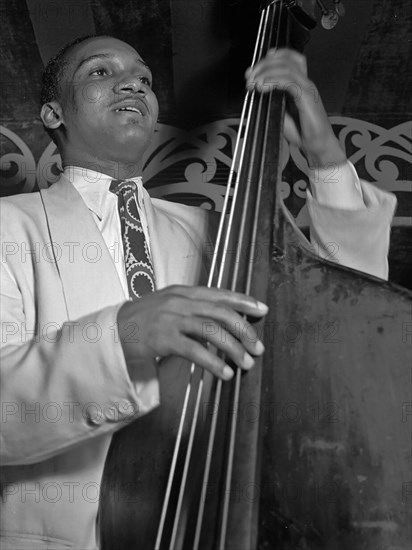 Portrait of Oscar Pettiford, Aquarium, New York, N.Y., ca. Nov. 1946