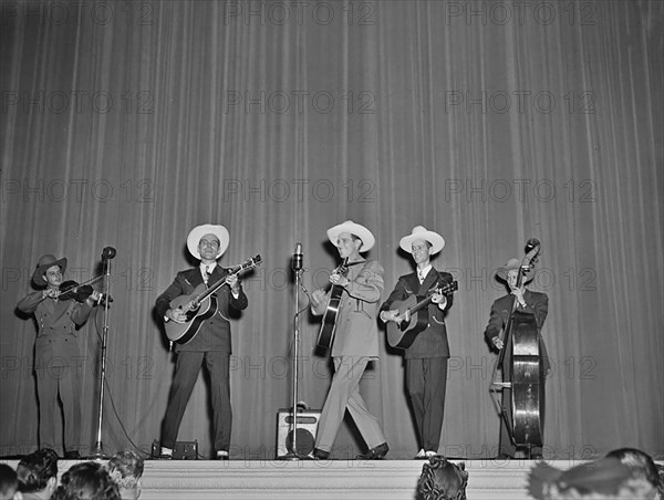 Portrait of Ernest Tubb, Carnegie Hall, New York, N.Y., Sept. 18-19, 1947