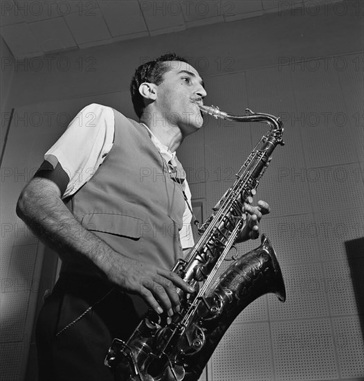 Portrait of Charlie Ventura, National studio, ca. Oct. 1946