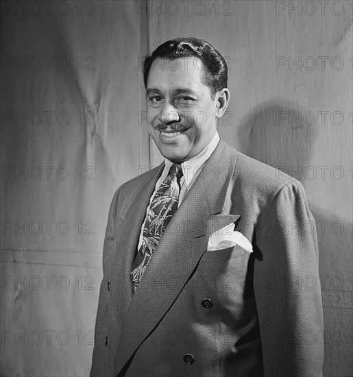 Portrait of Cab Calloway, Columbia studio, New York, N.Y., ca. Mar. 1947