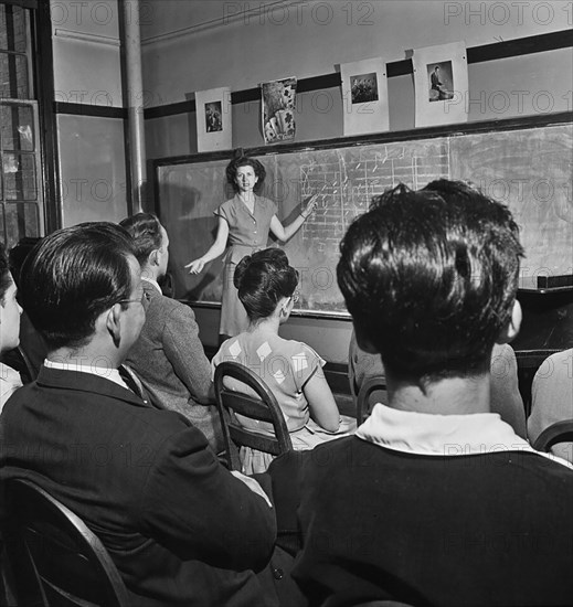 Metropolitan Vocational High School, New York, N.Y., ca. July 1947