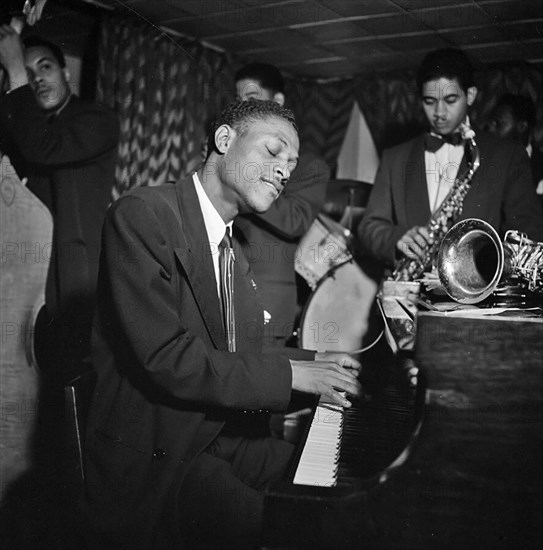 Portrait of Eddie Heywood, Downbeat, New York, N.Y., ca. July 1947