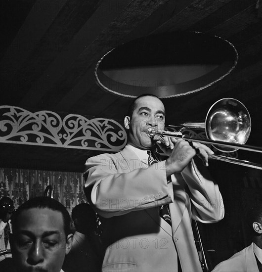 Portrait of Lawrence Brown, Aquarium, New York, N.Y., ca. Nov. 1946