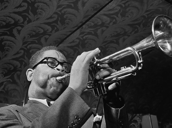 Portrait of Dizzy Gillespie, New York, N.Y., ca. May 1947