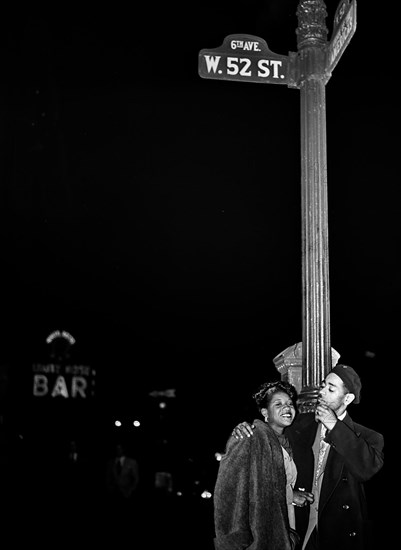 Portrait of Dizzy Gillespie, 52nd Street, New York, N.Y., ca. May 1946