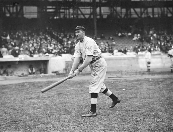 Photograph shows baseball player Arthur McArthur Devlin (1879-1948) who was also a baseball, football and basketball coach ca. 1911