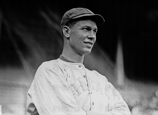 George 'Zip' Zabel, Chicago Cubs ca. 1914