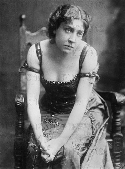 English actress and stage producer Olga Isabella Nethersole ca. 1910-1915