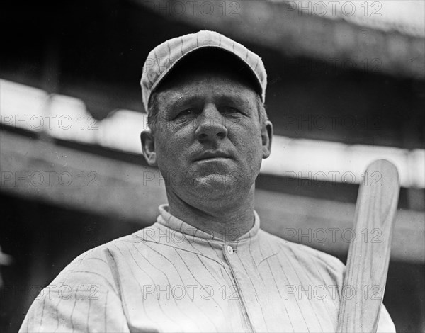 John McGraw, New York NL, at Polo Grounds, NY ca. July 1913