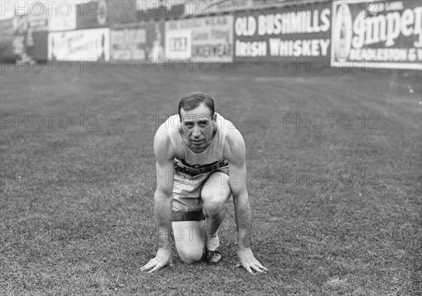 Track and field athlete Peter Clarence Gerhardt ca. 1910-1915