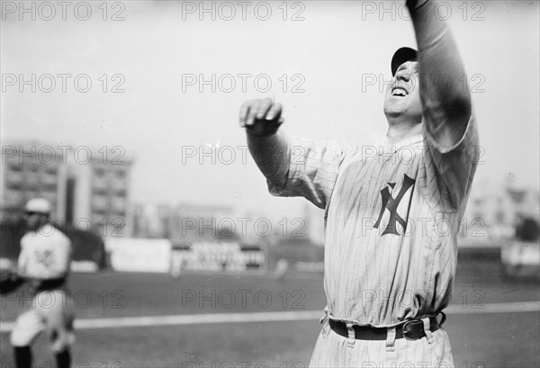 Curt Coleman, New York AL, at Hilltop Park, NY ca. 1912