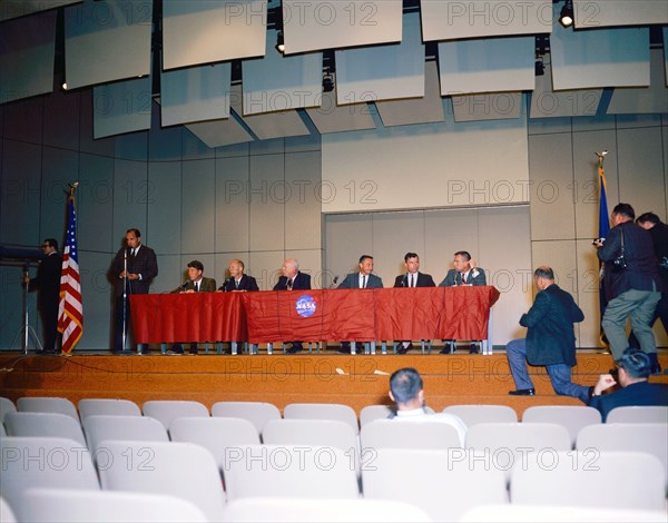 Press Conference - First Gemini Astronauts