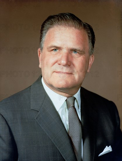 PORTRAIT - WEBB, JAMES E., ADMINISTRATOR - NASA HDQS. ca. 1966