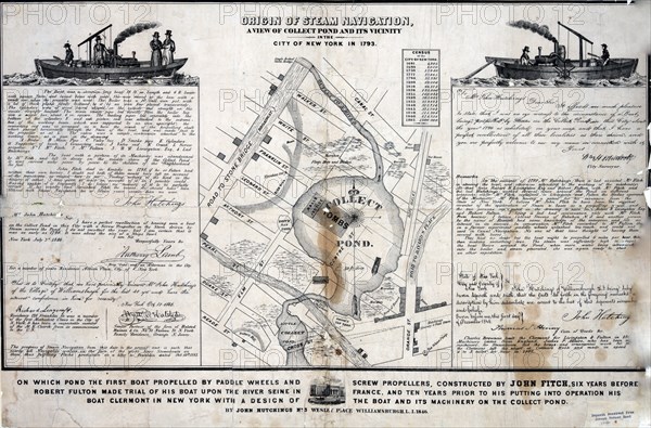 Origin of steam navigation... print