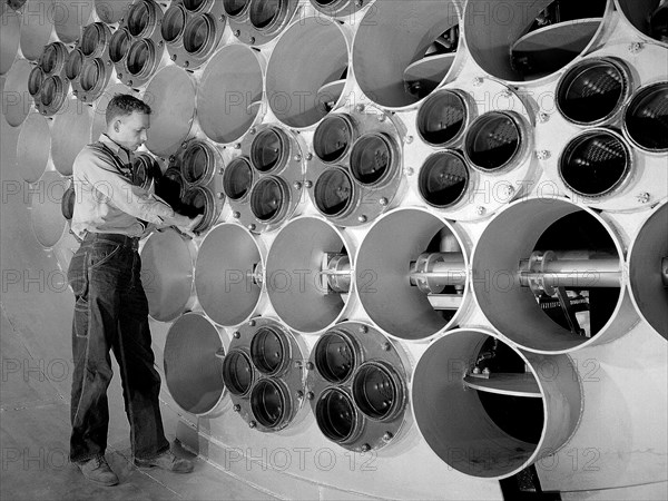 Preheater in the 10-by 10-Foot Supersonic Wind Tunnel ca. 1958