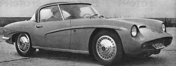 Syrena Sport car developed at the Warsaw Passenger Car Factory ca. 1961