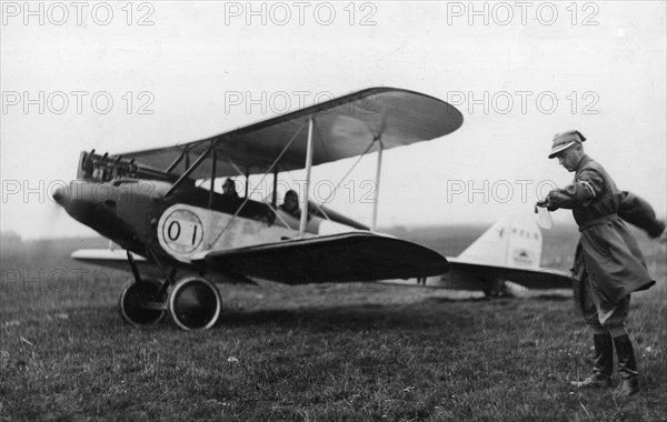 PZL.5 aircraft during the III National Avionette Competition in Warsaw ca. 1930