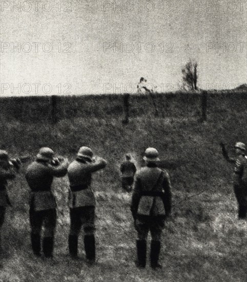 Poland under the Nazi-German occupation. Execution in the village near the city of Nowy Sacz in southern Poland (unknown date)