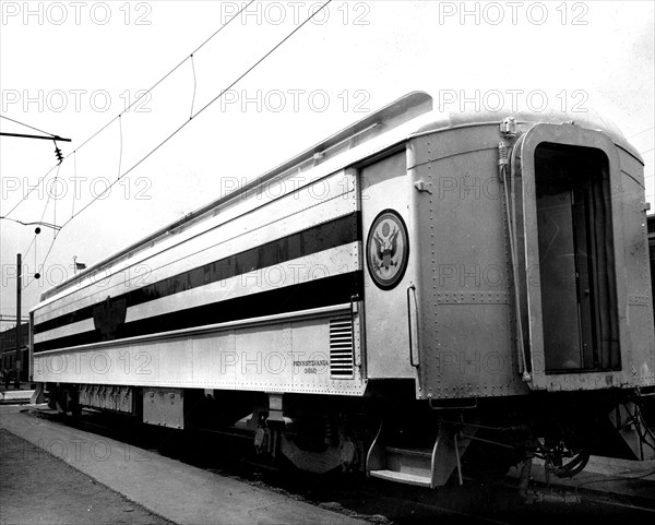 Photograph of Freedom Train Display Car