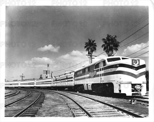 Photograph of the Freedom Train in Florida.