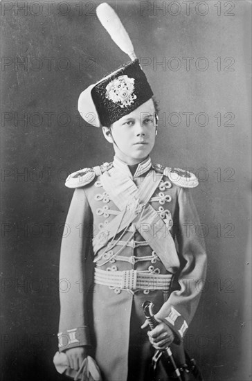 Czar at age 14, as Chief of Cossacks