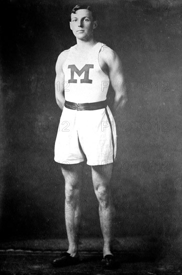 G.A. Dull, Univ. of Michigan, athlete
