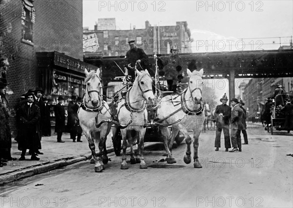 Hook and ladder #7 Firemen ca. 1910-1915