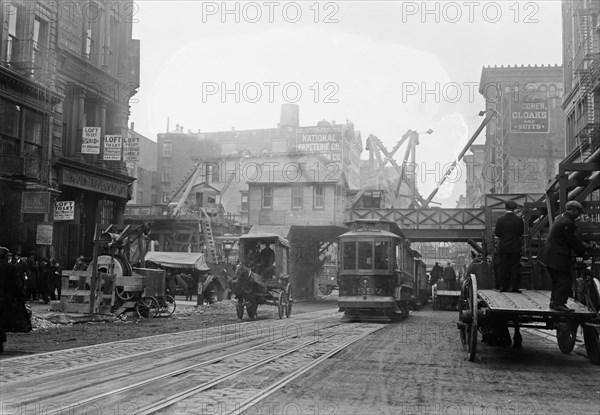 Broadway at Canal St. ca. December 1913