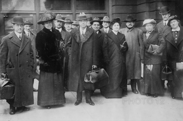 Reverend Billy Sunday & party ca. 1913