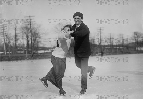 Ice Tango - Mae Hollander and Louis Borod ca. 1910-1915