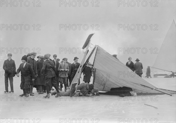 Date: 1910-1915 - "Bachelor's Baby" after a spill