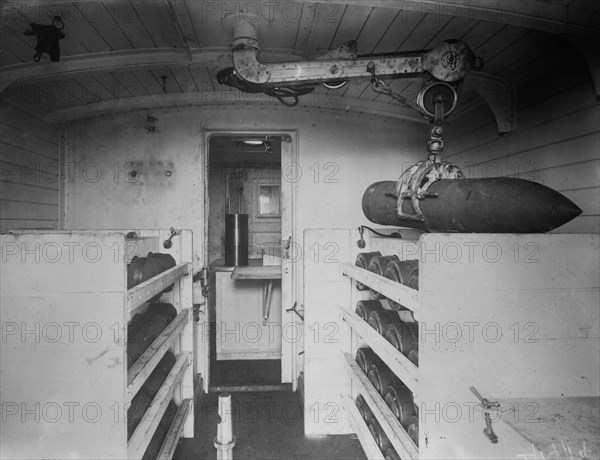 Schneider Coast Defense Train (ammunition Car) ca. May 1914