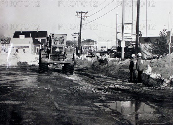 Snow Removal, Beverly, Massachusetts 2/13/1978