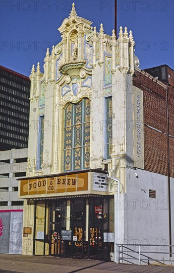 1980s United States -  Warner Theater -  2015 Boardwalk -  Atlantic City -  New Jersey ca. 1985