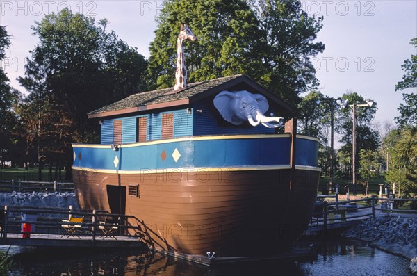 1980s United States -  Noah's ark profile -  Noah's Ark Golf -  Myrtle Beach -  South Carolina ca. 1988