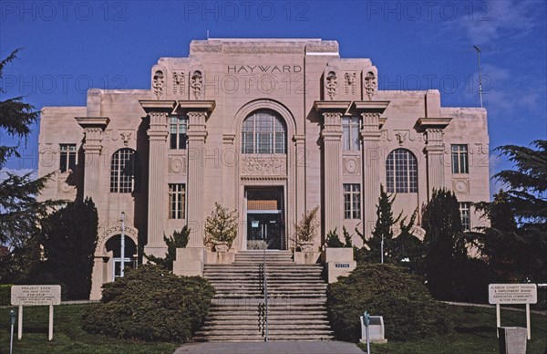 1970s United States -  City Hall Mission Boulevard near D Street Hayward California ca. 1978