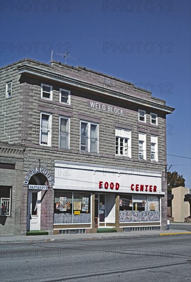 1980s United States -  Weld Block, Velva North Dakota ca. 1987