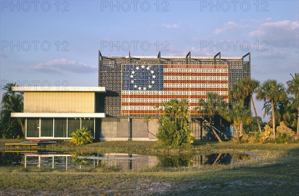 1980s United States -  Drive-in cinema (church) Route 19 Pinellas Park Florida ca. 1980