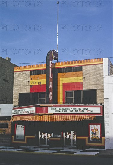 1990s United States -  Flag Theater; Hutchinson, Kansas ca. 1996