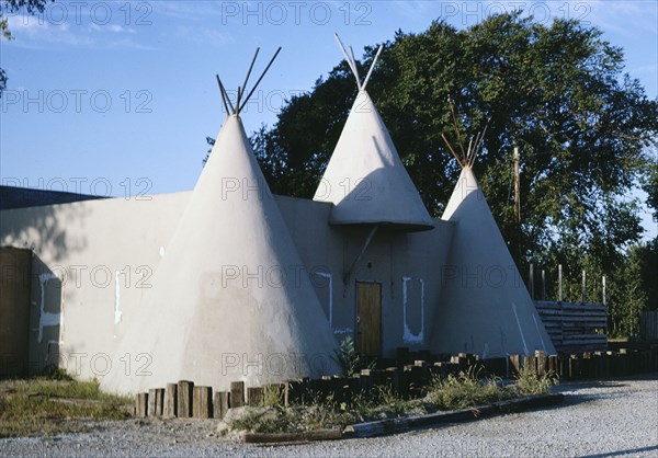 1980s America -  Teepee store, Lawrence, Kansas 1980