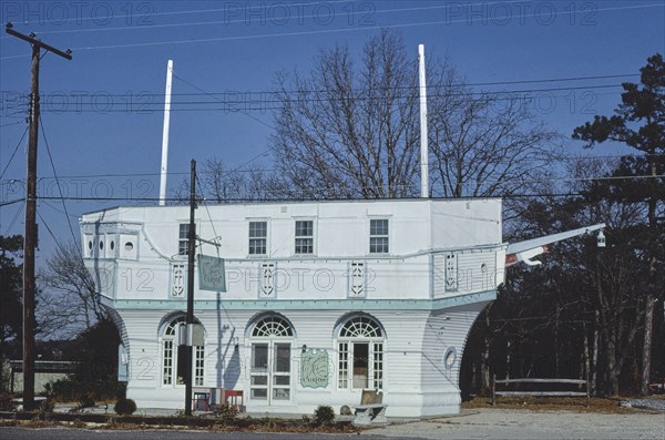 1970s United States -  Motel office, Absecon, New Jersey 1979